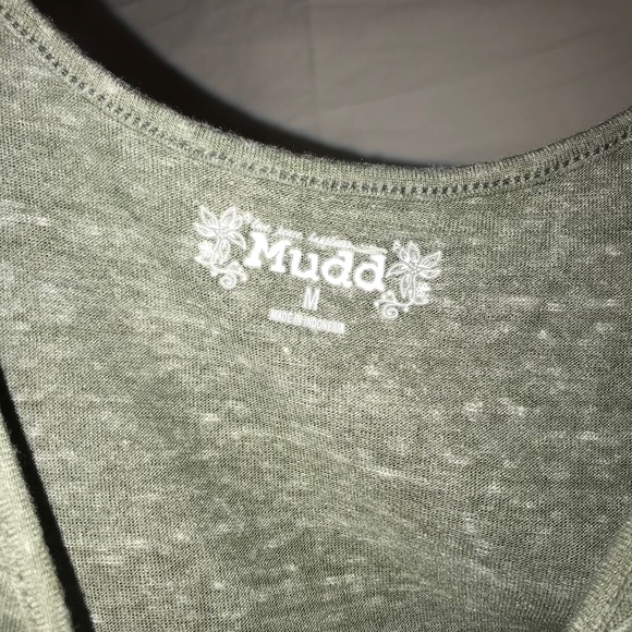 Green off the shoulder top - Picture 3 of 5